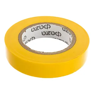 Изолента ФАZA TP-15/20-yw ПВХ 15 мм*20 м желтая