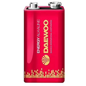 Батарейка Daewoo Energy 5029729 6LR61 9V alkaline BL