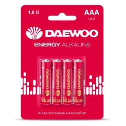 Батарейка Daewoo Energy Alkaline 5029903 AAA 4 шт