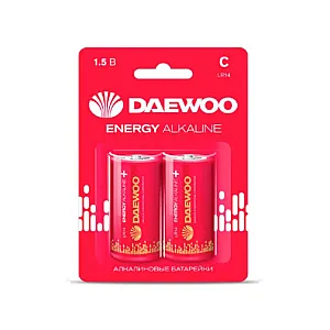 Элемент питания Daewoo LR14 energy Alkaline 2021 B