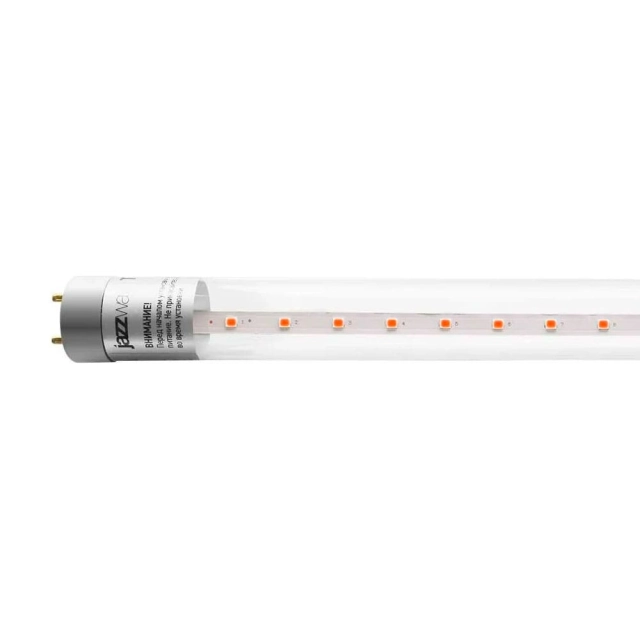 Лампа светодиодная Jazzway 5037410 PLED T8-900 AGRO G13 CL 12Вт для растений Лампа светодиодная Jazzway 5037410 PLED T8-900 AGRO G13 CL 12Вт для растений