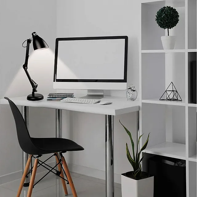 Светильник настольный ФАZA TBL-02-bk Е27 черный