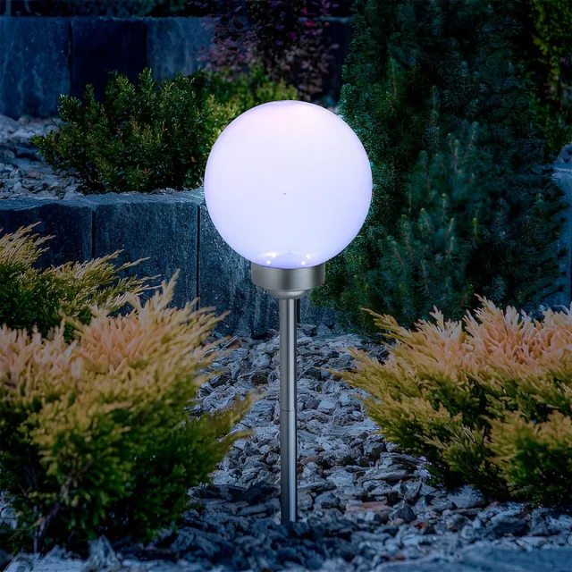 Светильник Эра ERASF22-20 Шар Б0053374 садовый на солнечной батарее 15 см