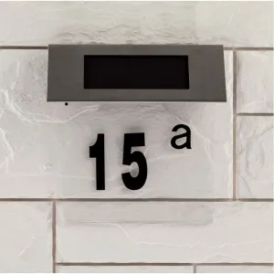 Номер дома Эра ERASF22-40 Б0053390 на солнечной батарее 4 LED