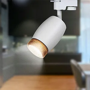 Светильник трековый Эра Б0054163 под лампу Gx53 TR51 - GX53 WH матый белый