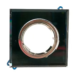 Светильник точечный Эра DK8 CH/BK MR16 12V/220V 50W акрил серый черный