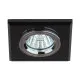 Светильник точечный Эра DK8 C0043792 CH/BK MR16 12V/220V 50W акрил серый черный