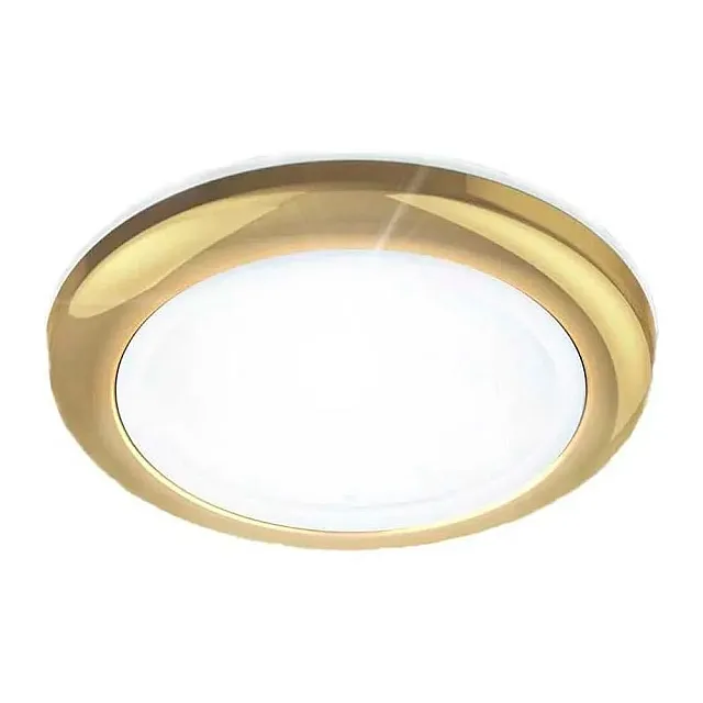 Светильник точечный Эра WR1 C0043846 GD MR16 12V 50W IP44 92 мм влагозащищенный золото