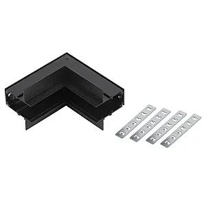 Коннектор Эра TRM-R20-CI-B угловой внутренний для встраиваемого магнитного шинопровода черный