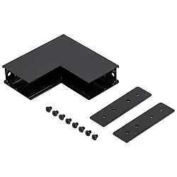 Коннектор Эра TRM-S20-CI-B угловой внутренний для накладного магнитного шинопровода черный