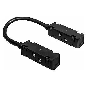 Коннектор питания Эра TRM20-CPC-B Б0054796 угловой для магнитной трековой системы NOVA 48V черный