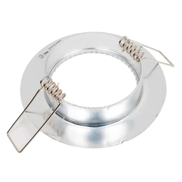 Светильник точечный Эра KL58 Б0017256 SL MR16 12V 50W 77 мм литой алюминевый серебро