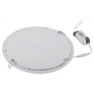 Светильник встраиваемый Эра LED 1-24-6K Б0019835 24W 220V 6500K 300 мм круглый