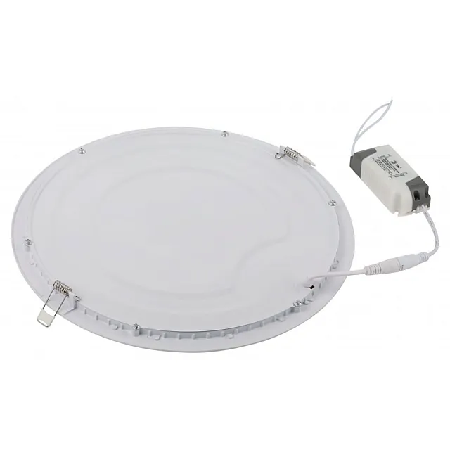 Светильник встраиваемый Эра LED 1-24-6K 24W 220V 6500K 300 мм круглый