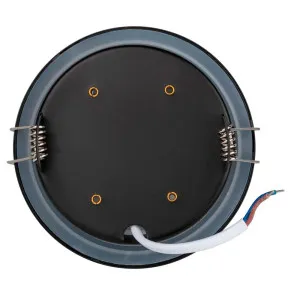 Светильник встраиваемый Эра KL95 Б0055812 SBK GX53 IP44 110*55 мм влагозащищенный черный