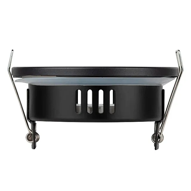 Светильник встраиваемый Эра KL95 Б0055812 SBK GX53 IP44 110*55 мм влагозащищенный черный