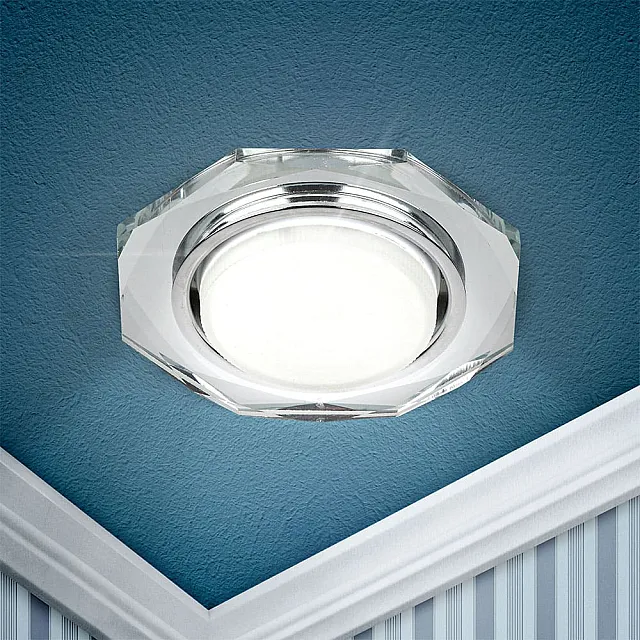 Светильник точечный Эра DK81 Б0019579 SL GX53 220V/13W зеркальный