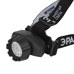 Фонарь налобный Эра GB-603 14LED 3*ААА 4 режима черный