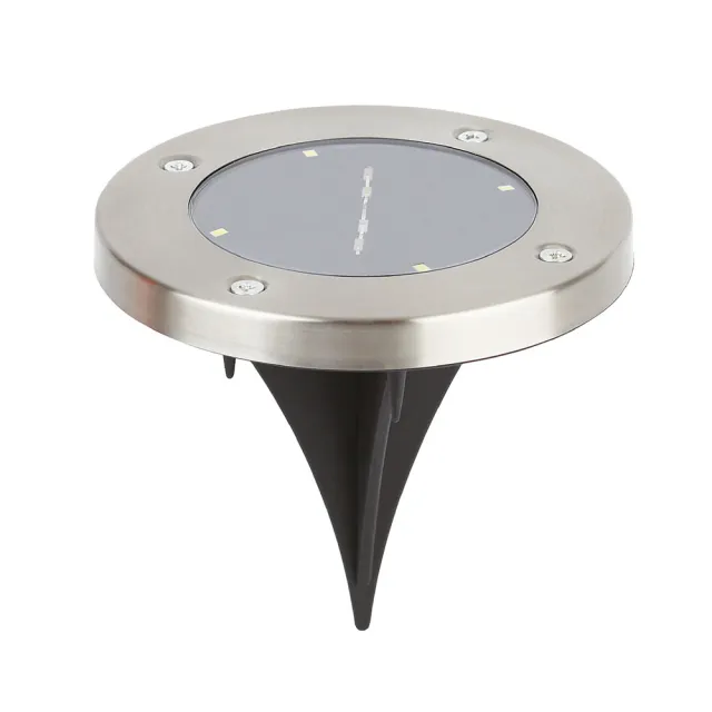 Светильник Эра ERAST040-08 Б0038502 на солнечной батарее сталь пластик 13 см