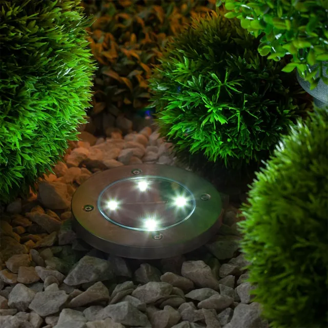 Светильник Эра ERAST040-08 Б0038502 на солнечной батарее сталь пластик 13 см