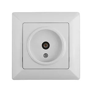 Розетка TV Intro Solo 4-301-01 Б0043368 одиночная белая