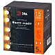 Гирлянда светодиодная Эра ERABL-WS5 Белт Лайт 15 LED шаг 30 см 5 м теплый свет