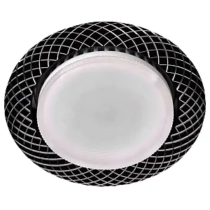 Светильник Эра KL 76 Б0049007 AL BK 1 Gx53 220V 13W черный