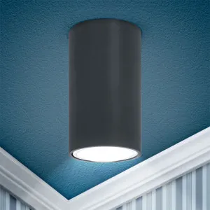 Светильник Эра OL15 Б0049032 GU10 DG 55*100 мм темно-серый