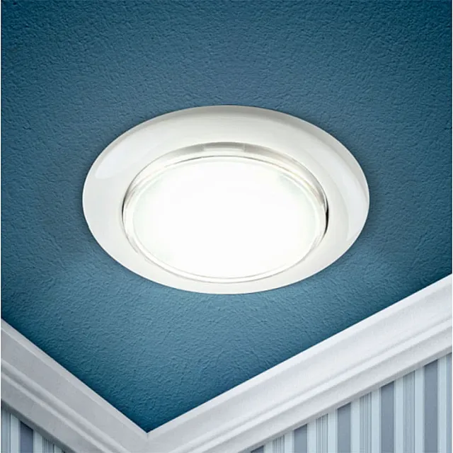 Светильник точечный Эра KL35 WH-10/1 GX53 220V/13W белый