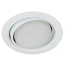 Светильник точечный Эра KL35 А WH /1 GX53 220V/13W поворотный белый