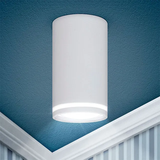 Светильник Эра OL16 Б0049043 GU10 WH подсветка белый