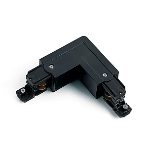 Коннектор Эра STR-30-B-CN-LE типа LE угловой наружный для трехфазного шинопровода черный