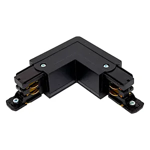 Коннектор Эра STR-30-B-CN-LI типа LI угловой внутренний для трехфазного шинопровода черный