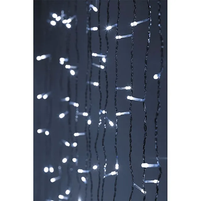 Гирлянда светодиодная Эра ЕNIGW - 320W Занавес 8 режимов 320 LED 3*2 м холодный белый