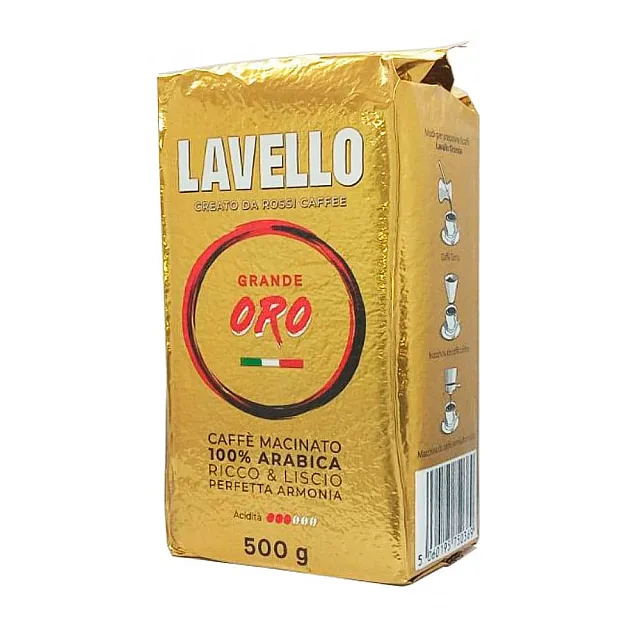 Кофе Lavello Grande Ora натуральный жареный молотый 500 г