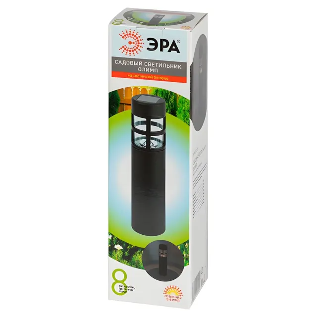 Светильник Эра ERASS12-01 Олимп Б0057651 на солнечной батарее 1 LED