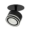 Светильник точечный Эра DK114 Б0059790 BK под лампу GX53 черный