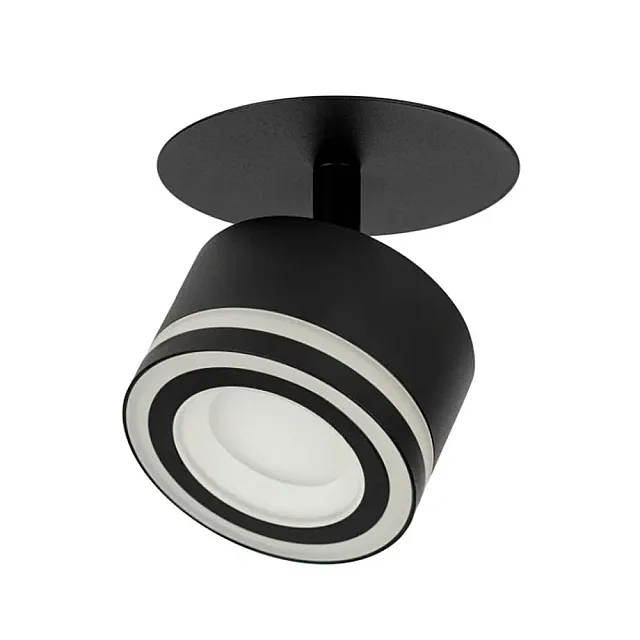 Светильник точечный Эра DK114 Б0059790 BK под лампу GX53 черный