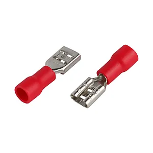 Разъем плоский изолированный Эра NO-225-33 Б0063356 РпИм 1.25-5.0-0.8 розетка 10 шт