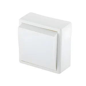 Выключатель Юпитер Эконом JP7421-01 1 клавиша белый