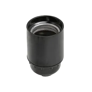 Патрон Юпитер JP7700-02 Е27 карболитовый подвесной черный