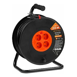 Удлинитель на катушке Юпитер JP8403-04 20 м