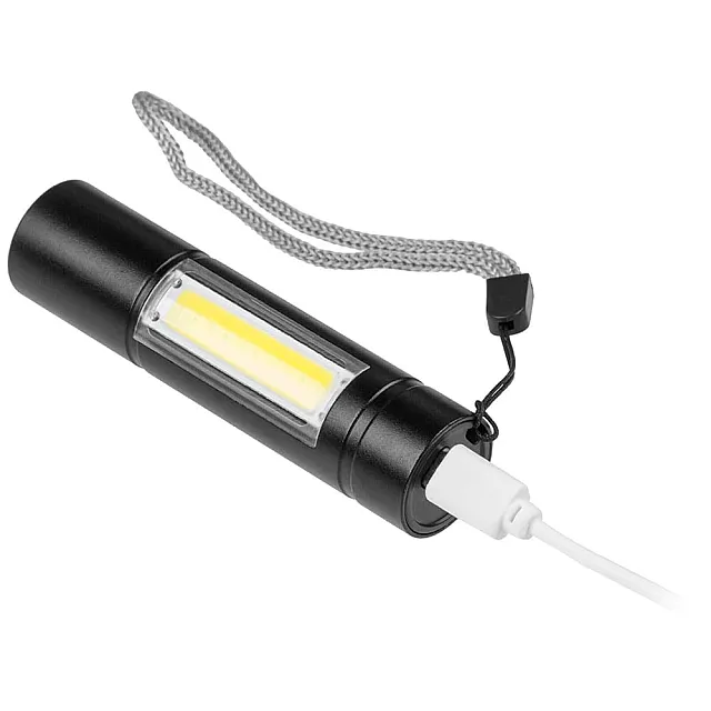 Фонарь ручной Юпитер JP1058 светодиодный аккумуляторный USB A - micro-USB кабель в комплекте