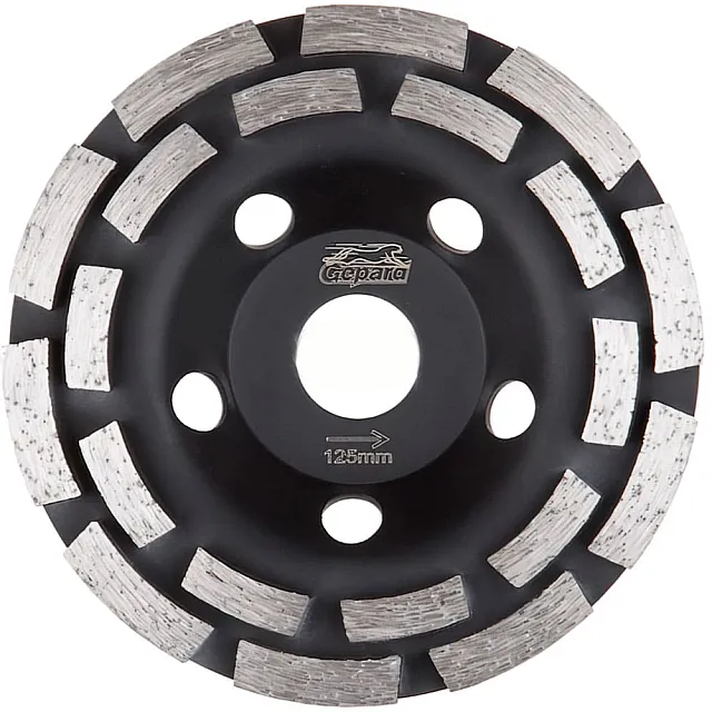 Чашка алмазная Gepard GP0808-125 125 мм бетон двурядная