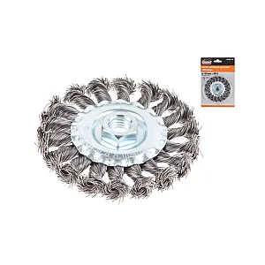 Щетка дисковая Gepard GP0890-100 косичка 100 мм/M14