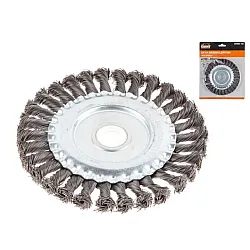 Щетка дисковая косичка 150 мм*22 мм Gepard GP0894-150