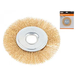 Щетка дисковая Gepard GP0896-125 гофрированная125 мм*22 мм