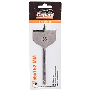 Сверло по дереву Gepard GP0415-55 перьевое 55 мм