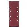 Шлифлист Gepard GP5004-40 93*230 мм Р40 для дерева 8 отверстий 5 шт