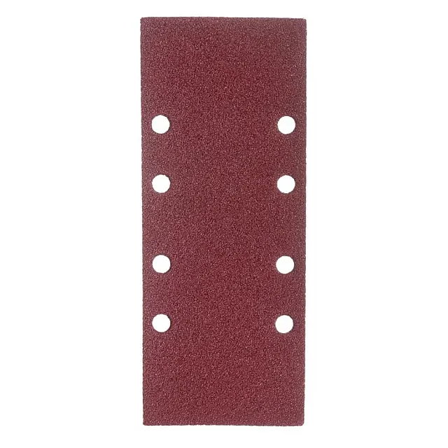 Шлифлист Gepard GP5004-40 93*230 мм Р40 для дерева 8 отверстий 5 шт